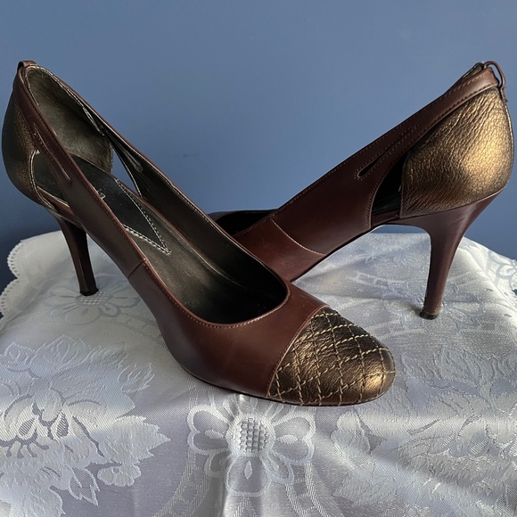 Portia sandals in brown/bronze, size 8 - Picture 2 of 9